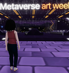 Chic Words |Metaverse Art Week by Decentraland