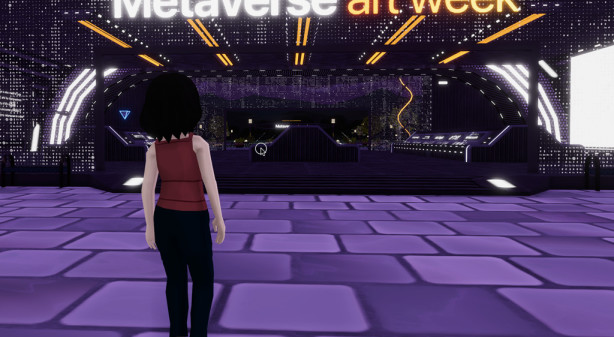 Chic Words |Metaverse Art Week by Decentraland