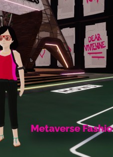 Chic Words |Metaverse FASHION Week 23 by Decentraland