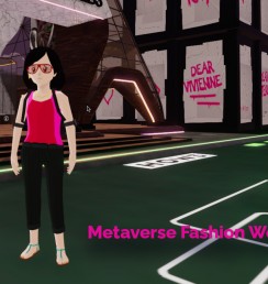 Chic Words |Metaverse FASHION Week 23 by Decentraland