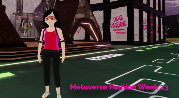 Chic Words |Metaverse FASHION Week 23 by Decentraland