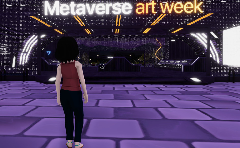 Chic Words |Metaverse Art Week by Decentraland