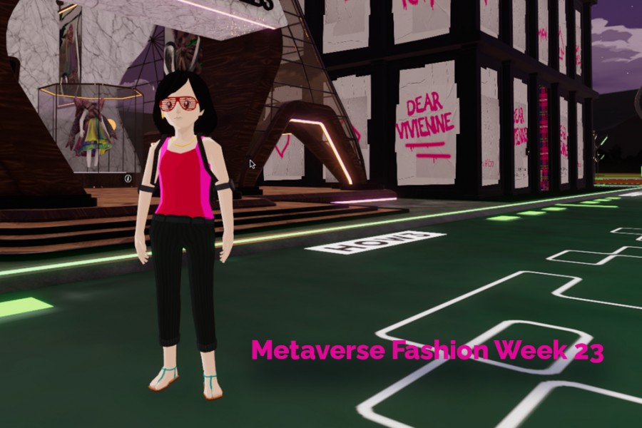 Chic Words |Metaverse FASHION Week 2023 by Decentraland