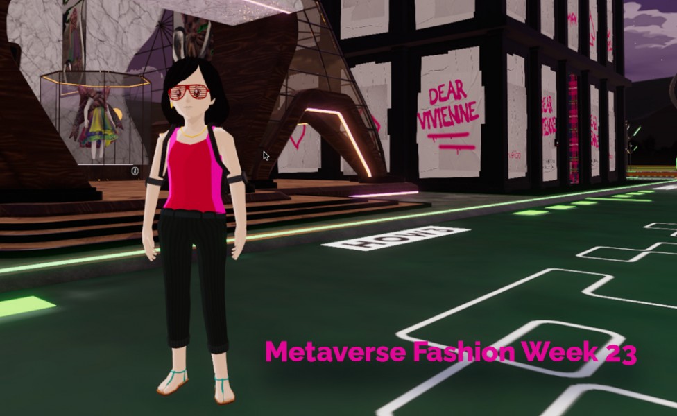 Chic Words |Metaverse FASHION Week 23 by Decentraland